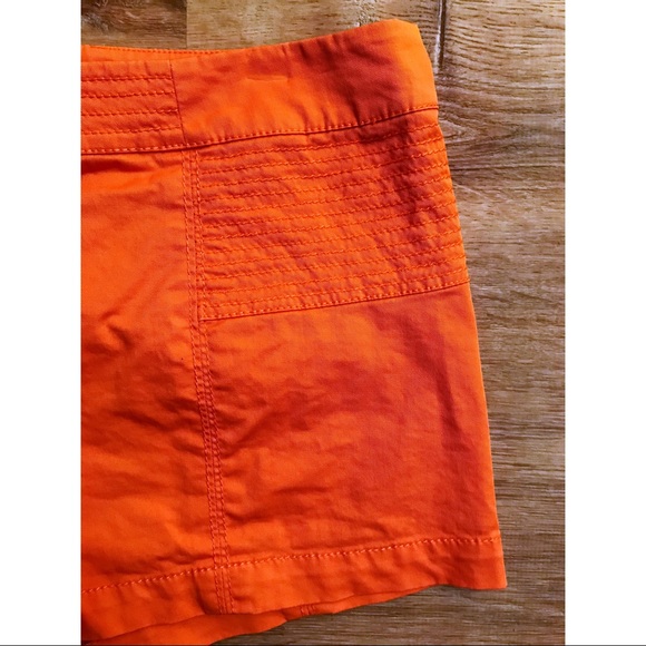 Trina Turk Cera Mandarine Orange Shorts sz 6 EUC - Picture 4 of 8